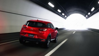 Mazda CX-3 in a tunnel