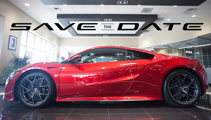 NSX save the date