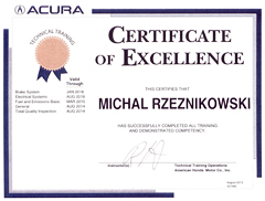 Acura Certified Tech