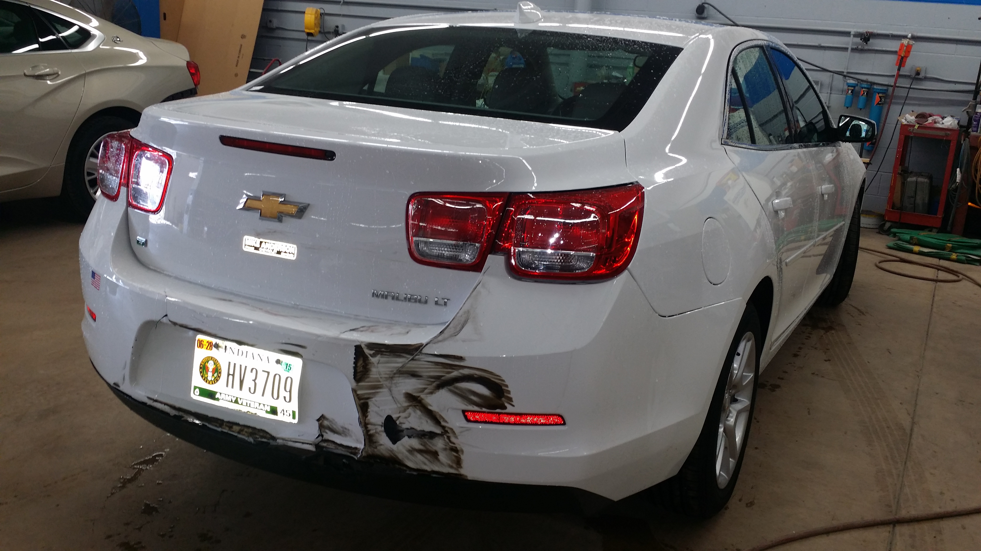 Malibu Before Rear Damage